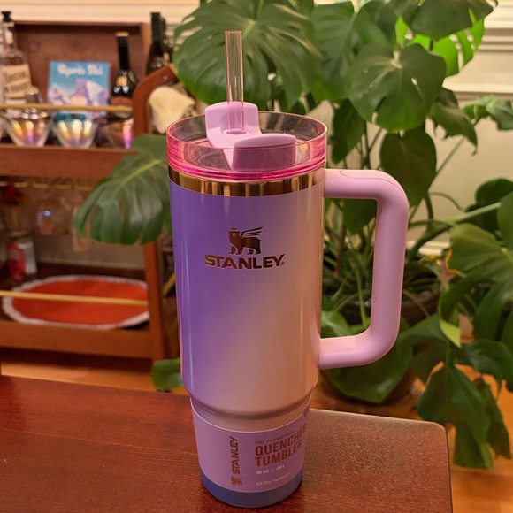 NWT Stanley Wicked Exclusive 30oz FlowState Tumbler Glinda pastel Shimmer RARE - Picture 2 of 12